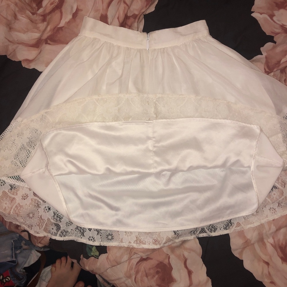 White Skirt, Flirtatious/ Cute